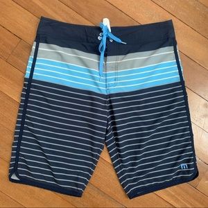 Travis Mathew Draw The Line Board Shorts